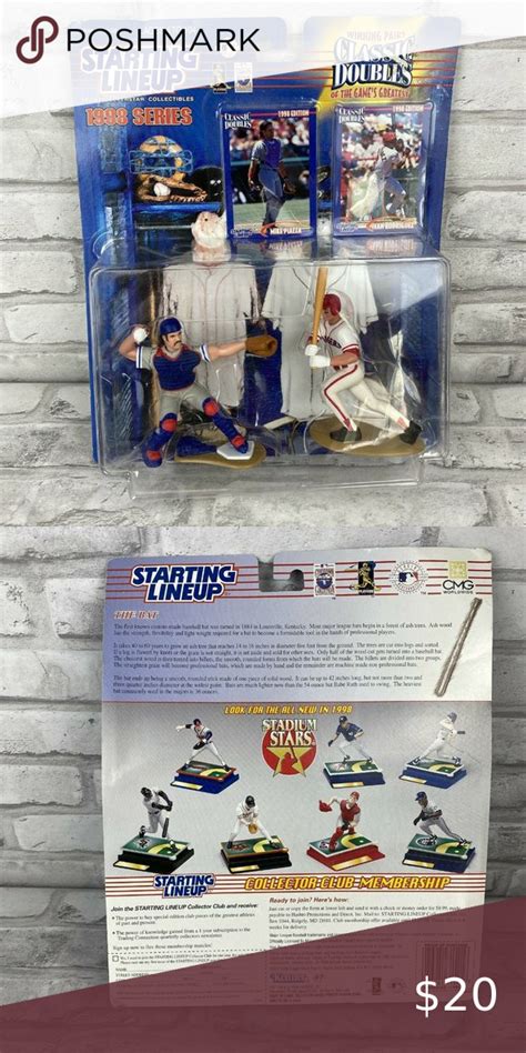 Starting Lineup Classic Doubles Mike Piazza Ivan Rodriguez 1998