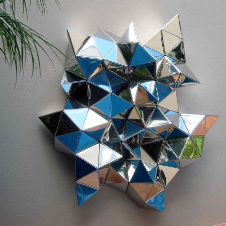 Crystalline Formation Steel Sculpture In Hyderabad | Artefacts