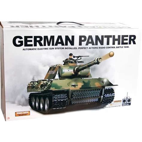 Rc Panzer German Panther Heng Long R S Stahlgetriebe Metallket