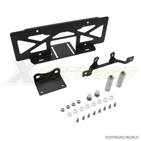 Soporte de Matrícula Rueda de Repuesto Negro Jeep Wrangler JK JL