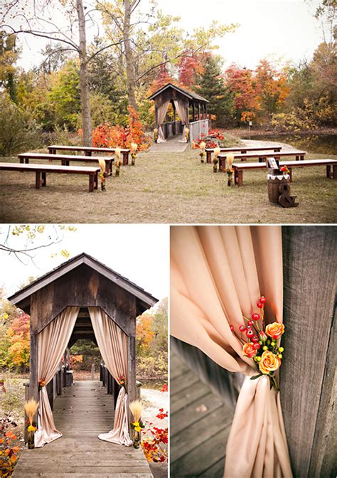 5 Fabulous Fall Outdoor Wedding Ideas