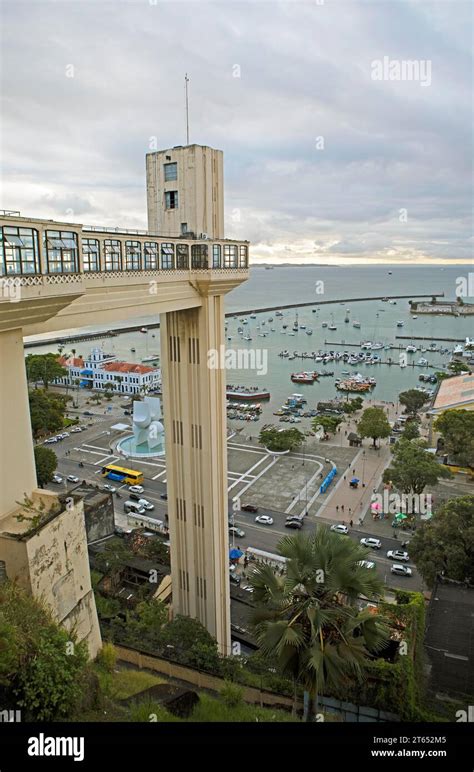 Elevador Lacerda High Speed Lift Historic Old Town Salvador State