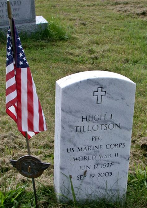 Hugh Leroy Tillotson 1927 2003 Find A Grave Memorial