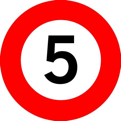 reflective speed sign km safety genius