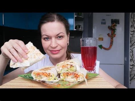 Mukbang Shawarma Youtube