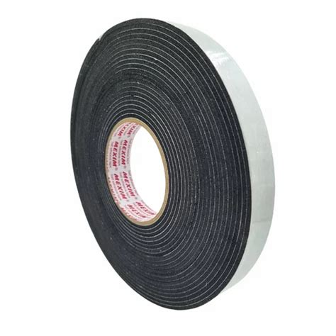 Color Black Nitrile Foam Tape At Roll In Daman Id