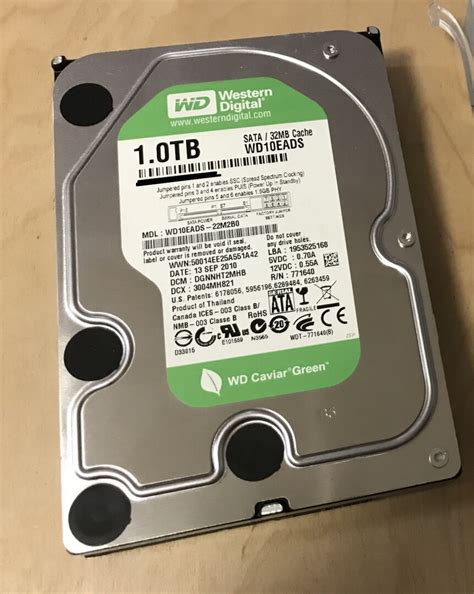 Western Digital Wd Ezrx Hdd Green Tb Inch Sata Sata Gb S