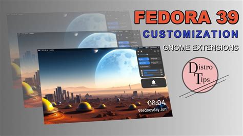 Fedora Customization Gnome Extensions Youtube