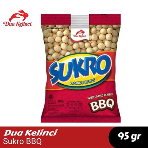 Jual Dua Kelinci Sukro Kacang Bersalut Rasa Bbq Gr Shopee Indonesia