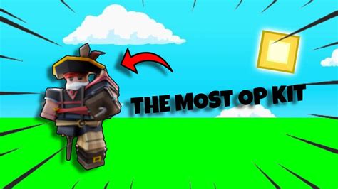 The Most Op Kit Bedwars Roblox Youtube