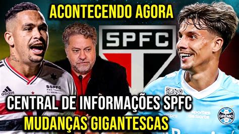 Acontecendo Agora No S O Paulo Mudan As Gigantescas No Spfc Youtube