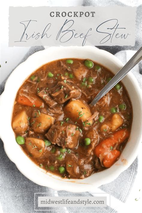 Easy Crockpot Irish Beef Stew Artofit