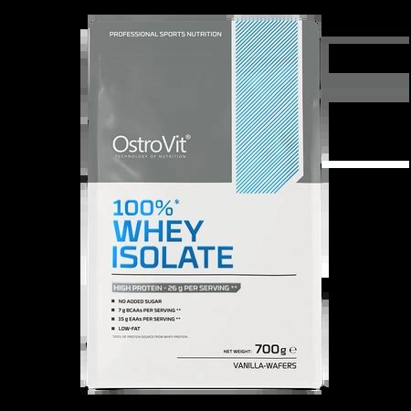 Izolat białka serwatkowego 100 Whey Isolate 700 g wafelków waniliowych