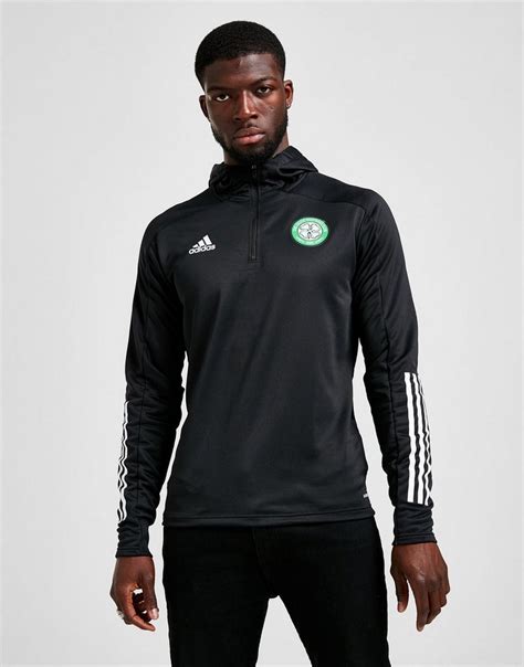 Black Adidas Celtic Fc Track Hoodie Jd Sports