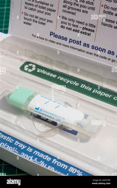 Nhs Bowel Cancer Test Kit This Is Sent To Everyone Aged Between And