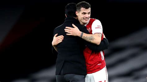 Granit Xhaka Praises Arteta And Compares Him To His New Manager Just