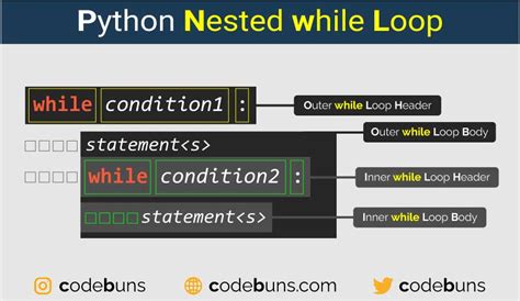 Python Nested While Loop Codebuns