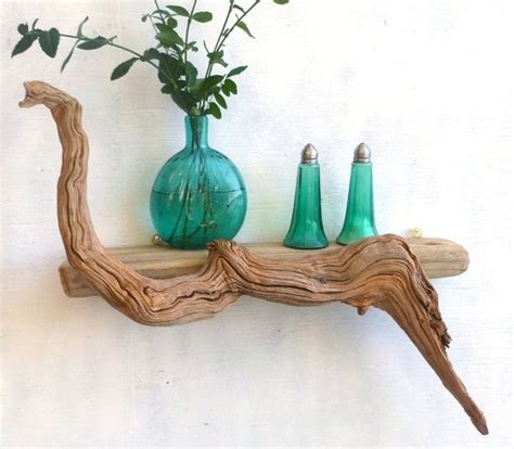 Unique Driftwood Shelf Beach House Decor By Divinedriftwood Driftwood