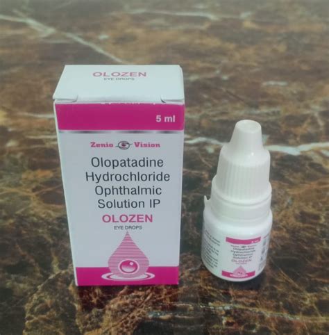 Olopatadine Hydrochloride Eye Drops 10 Ml At Rs 25 Piece In Panchkula