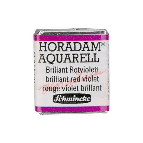 Schmincke Horadam Aquarelverf Napje Brilliant Red Violet S