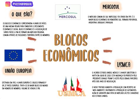 Mapas Mentais Sobre MERCOSUL Study Maps