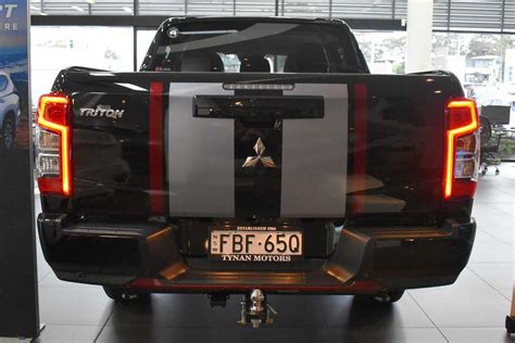 Sold Mitsubishi Triton Sport Edition In Black Demo Ute