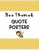 Bee Poster by Chalkboard Blurbs | Teachers Pay Teachers