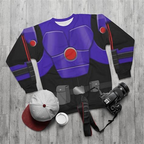 Hiro Hamada Armor Long Sleeve Shirt Big Hero 6 Costume Etsy