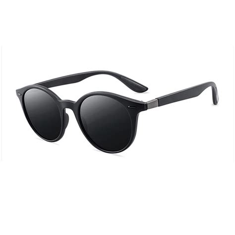 Buy Men Women Classic Retro Rivet Polarized Sunglasses Lighter Oval