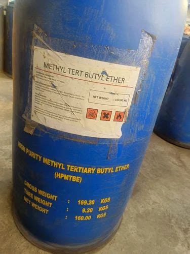 L Methyl Tert Butyl Ether Mtbe At Rs Kg In Ankleshwar Id