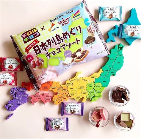 チロルチョコさんのインスタグラム写真 チロルチョコinstagram「・ ／ 新商品 情報⋆͛📢⋆ チョコで日本列島を巡る🗾 ️