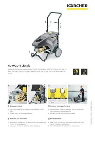 High Pressure Washer HD 9 20 4 Classic At Rs 237086 00 St Thomas