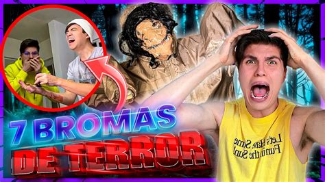 TODA UNA SEMANA DE BROMAS DE TERROR HALLOWEEN LAS MEJORES BROMAS