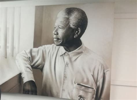 Mandela Original Oil Painting Wakaba Mutheki Paintings And Prints