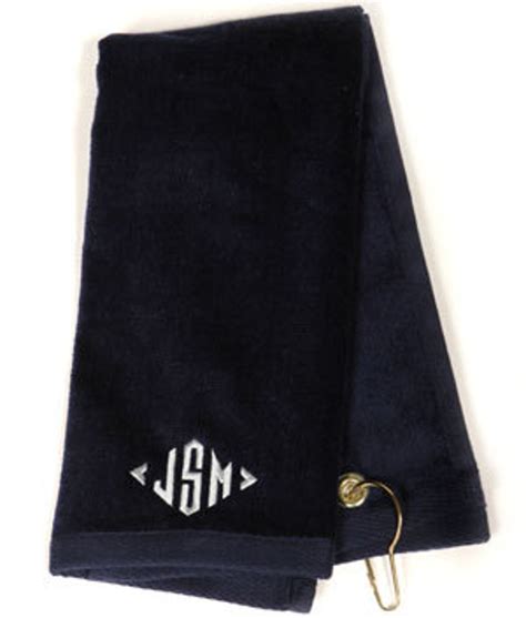 Monogrammed Golf Towel - Etsy