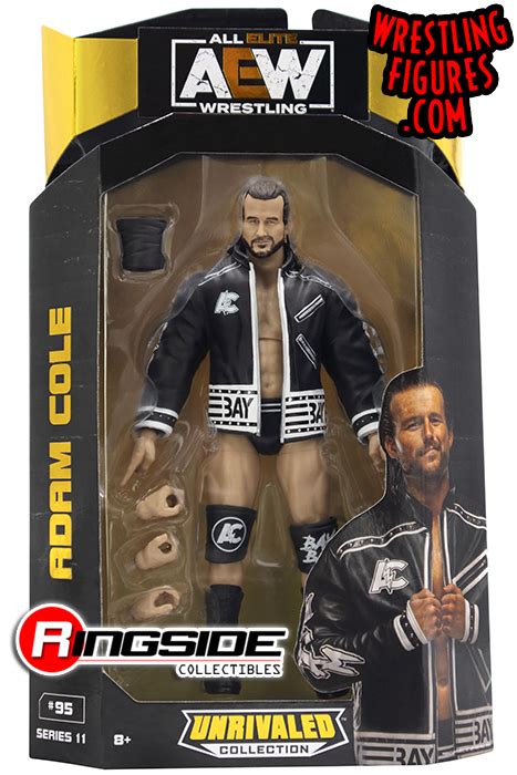 Adam Cole Aew Unrivaled Toy Wrestling Action Figure By Jazwares