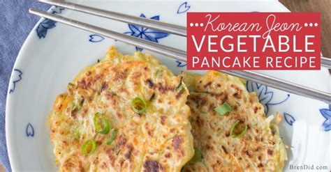 Korean Vegetable Pancake