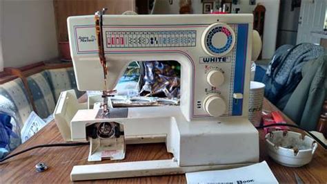 Solved How Do I Thread A White Sewing Machine Model 1777 Fixya