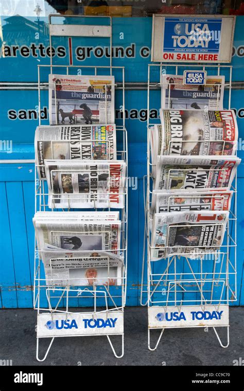 Outside His Newsagent Shop Hi Res Stock Photography And Images Alamy