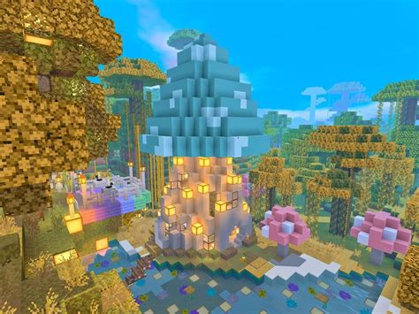 My Fairy World In Minecraft Minecraft Dinge Zum Bauen Minecraft