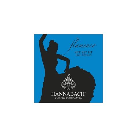 Cuerdas Para Guitarra Clásica Hannabach Serie 827 High Tensión Flamenco