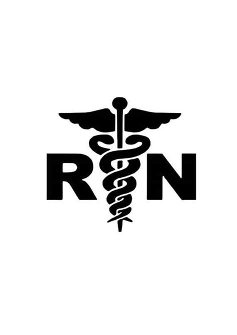 Registered Nurse Rn Digital Svg File Etsy