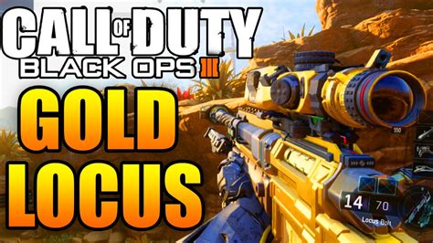 Call Of Duty Black Ops 3 Multiplayer Live Golden Locus Sniper