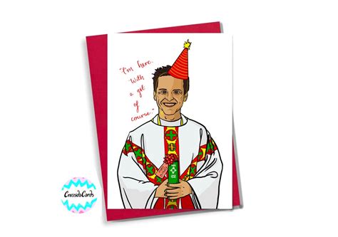 Fleabag S Hot Priest Birthday Card Etsy