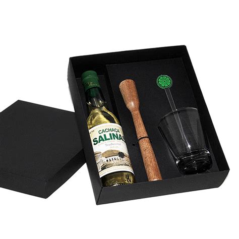 Kit Caipirinha Copo De Vidro Socador E Mex 163983 Portal Brindes