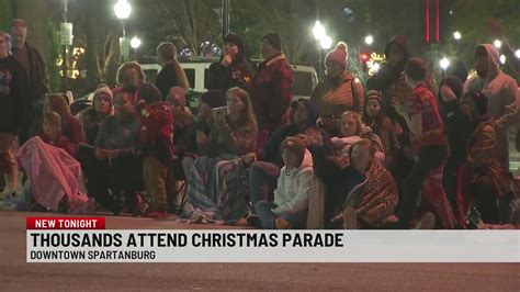 Spartanburg Holds Annual Christmas Parade Youtube