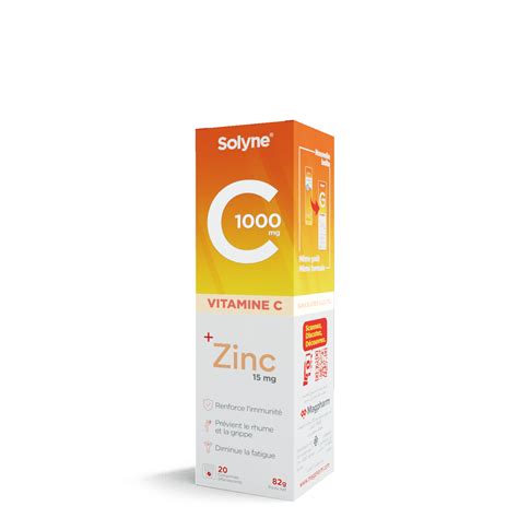 Vitamine C De Solyne Magpharm Laboratoires