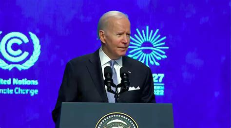 Days After The Midterms Biden Reinforces Climate Pledges At Global