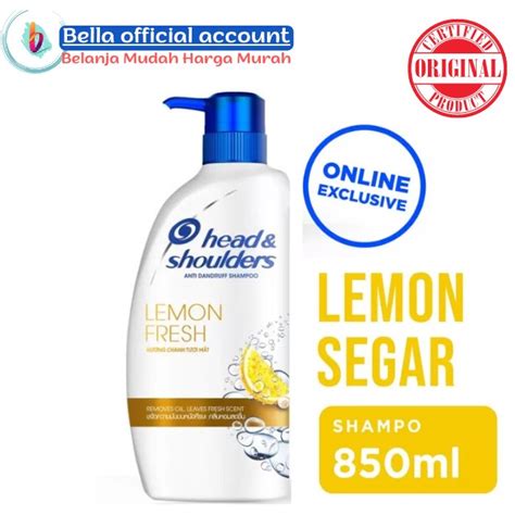 Jual Head Shoulders Shampoo Anti Ketombe Lemon Fresh Cool Menthol