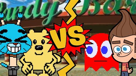 M U G E N Battles Wubbzy Gumball Vs Blinky Jimmy Neutron YouTube